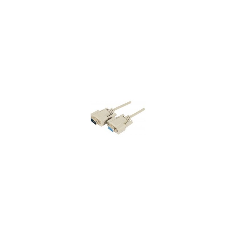 Cable serie recto M/F DB9