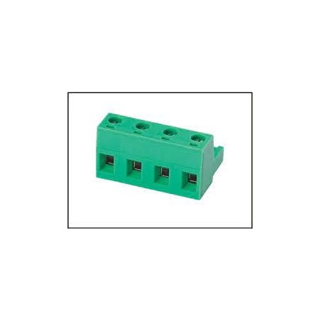 Bornier débrochable 7.5mm Femelle 4 points