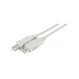 Cordon USB 2.0  Male Type A/B 1,80m