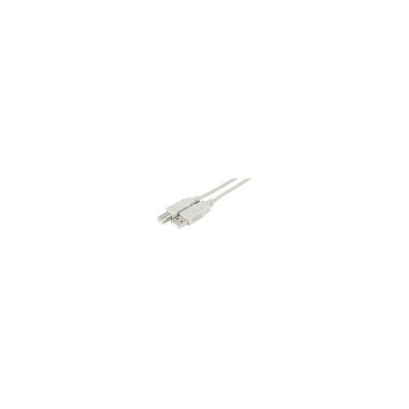 Cordon USB 2.0 Male Type A/B 1.80m