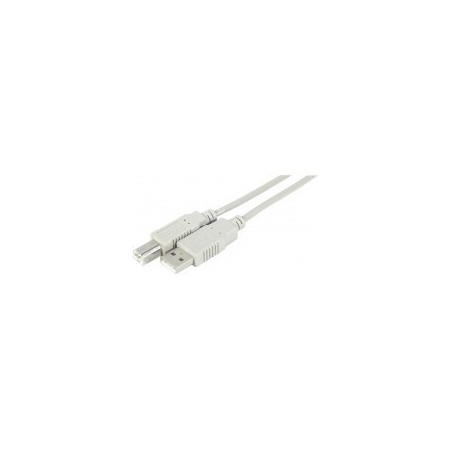 Cordon USB 2.0 Male Type A/B 1.80m