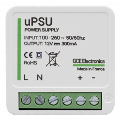 Alimentation miniature uPSU 230 V AC / 12V DC 3W