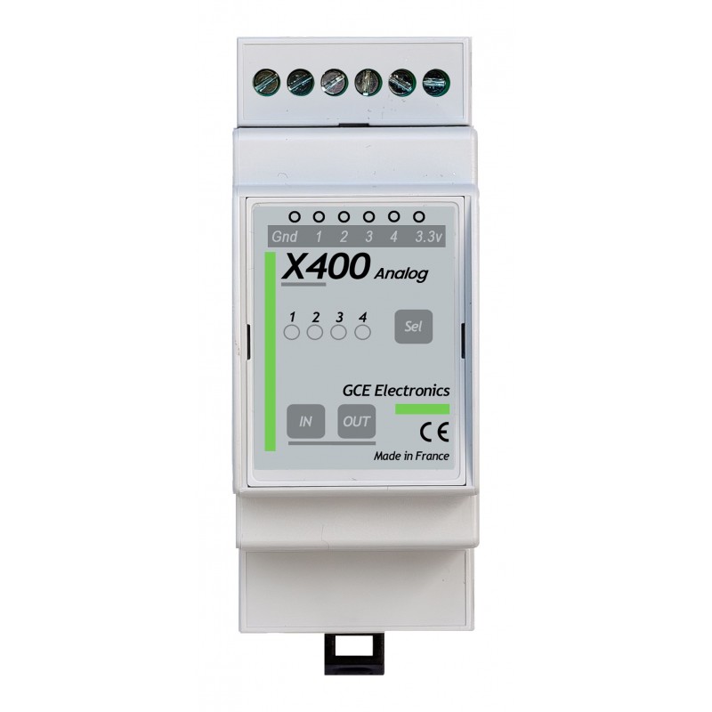 X400 Extensión analógica para IPX800 V3* (opcional)