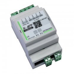 X-4FP - Regulador de calefacción por hilo piloto de 4 zonas | GCE Electronics