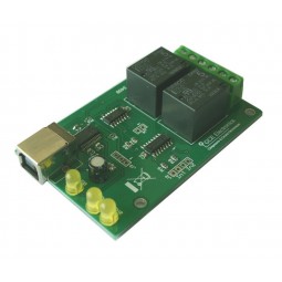 Tarjeta USB -X220 / 2 entradas / 2 salidas de relé