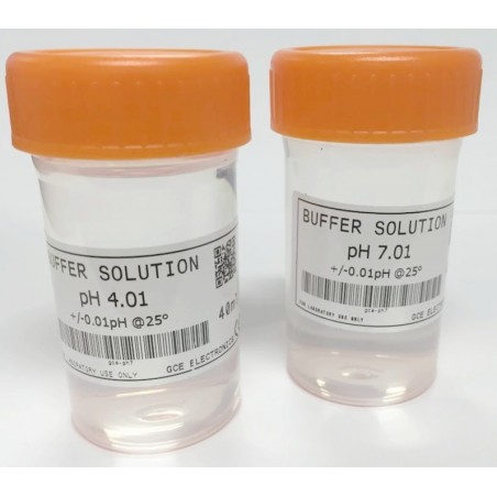 Duo d'étalonnage pour sonde  pH