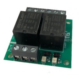 Tarjeta 2 Relé 12V para salida colector abierto